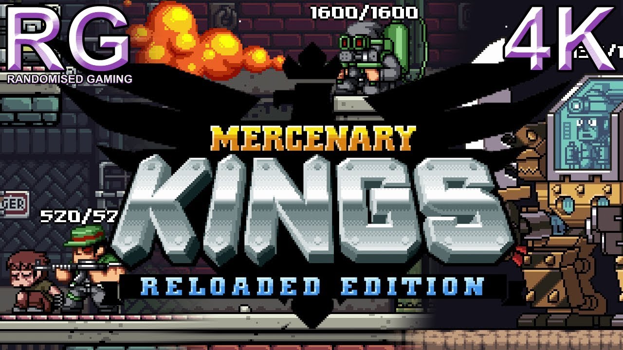 Mercenary Kings Reloaded Edition - PlayStation 4 - Intro & Gameplay from 3 missions [4K60]