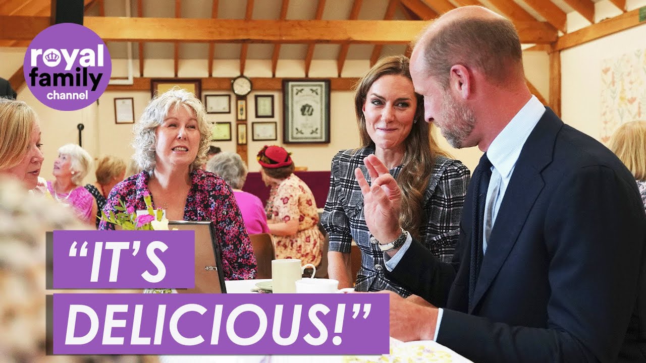 Prince and Princess of Wales Enjoy 'Delicious' Cake on Women's Institute Visit