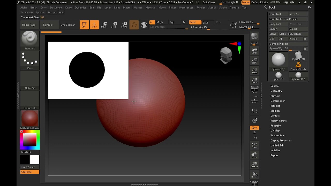 tutorial zbrush iniciante aula 01