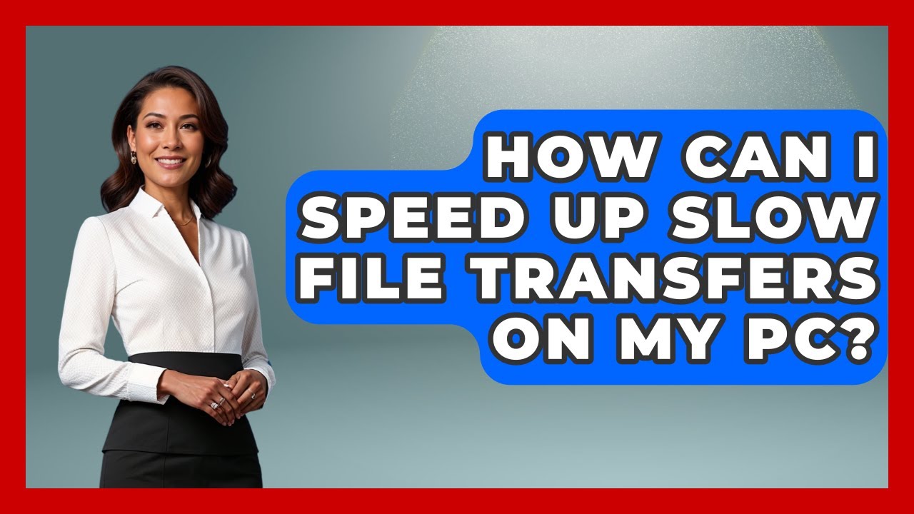 How Can I Speed Up Slow File Transfers On My PC? - Tech Terms Explained