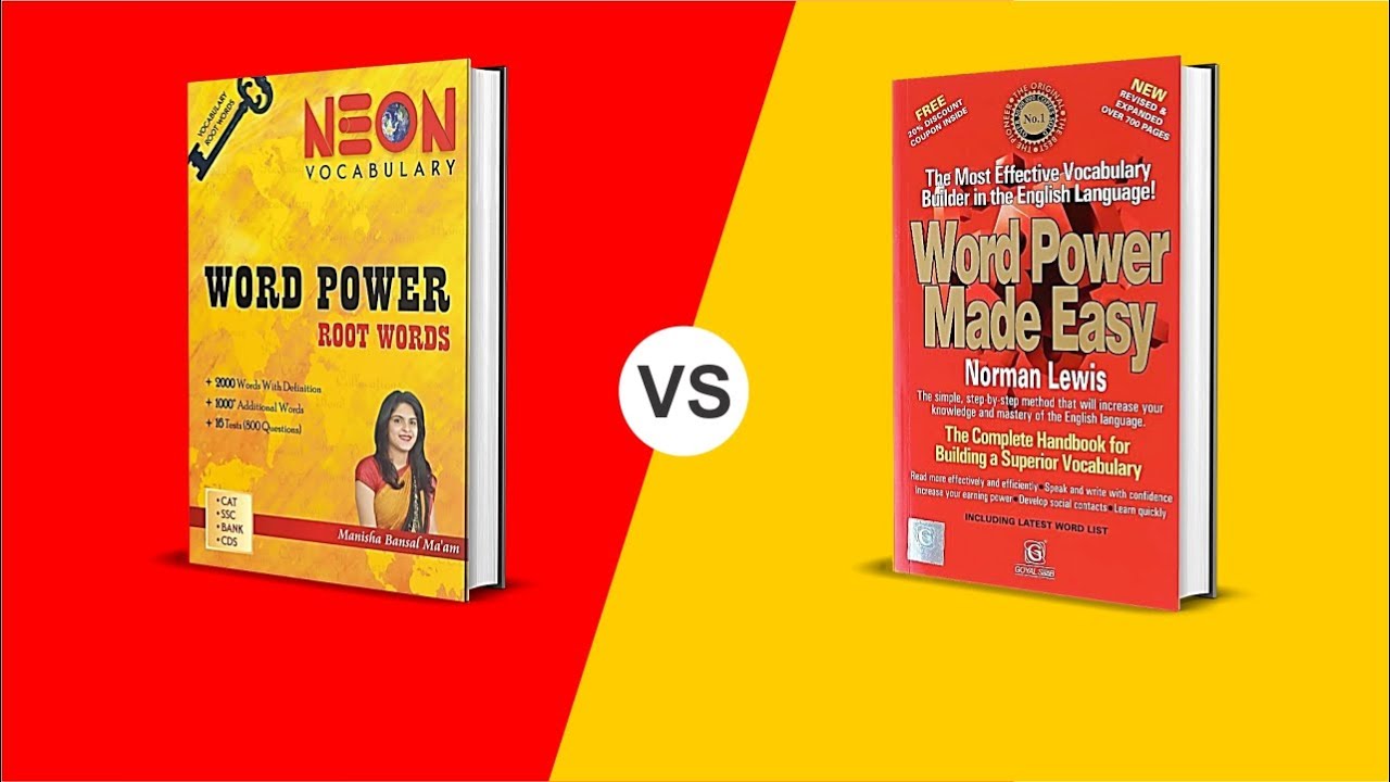 Word Power Made Easy v/s Word Power Root Words (Manisha Bansal Ma'am)