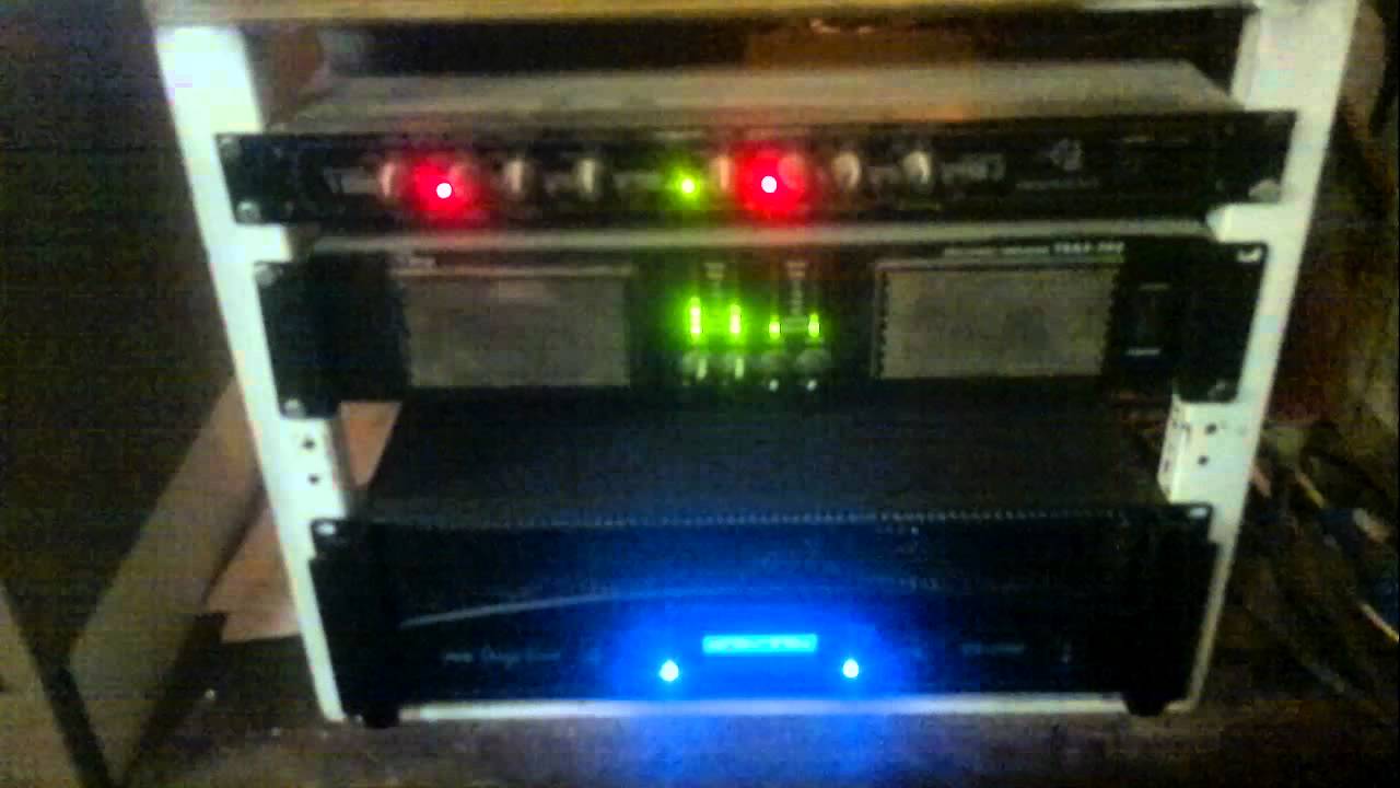 Partykeller :) Test der neuen Endstufe IMG-Stageline STA-3000
