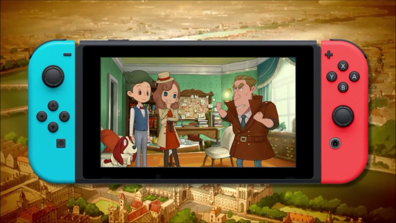 LADY LAYTON : Trailer Nintendo SWITCH JP x 2