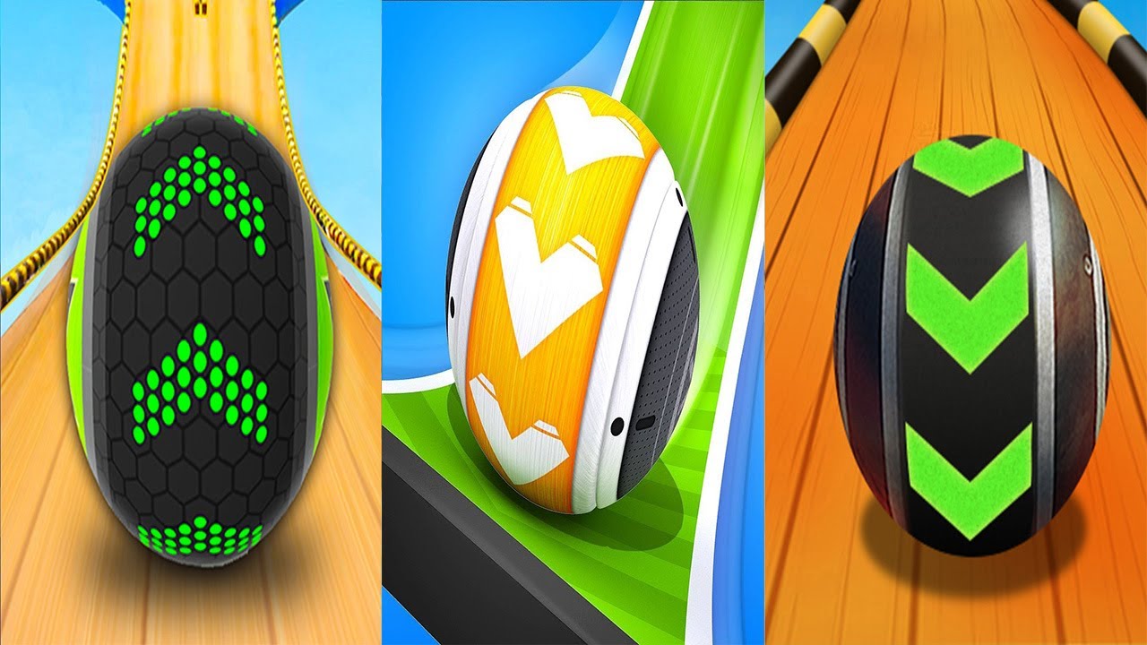 Going Balls VS GYRO BALLS VS Sky Rolling Balls Speed Run - All Levels Gameplay Android iOS Ep 2