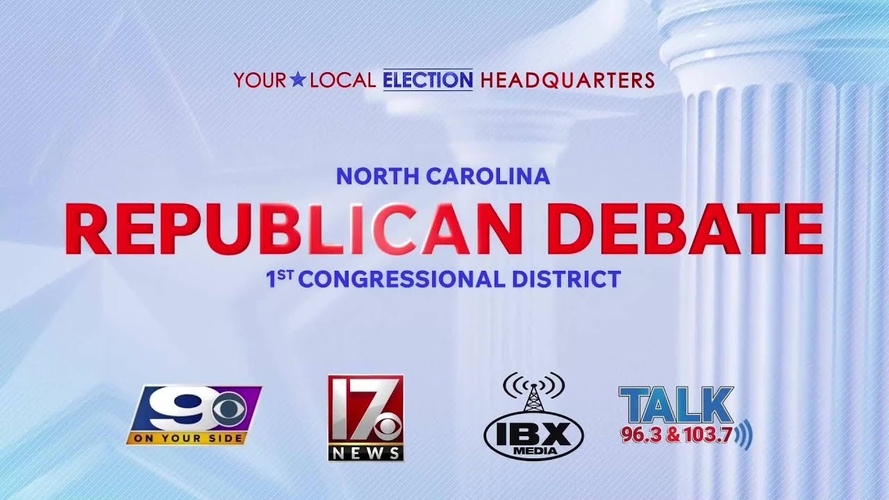 FULL VIDEO: GOP NC-1 candidates face off in debate hosted by WNCT