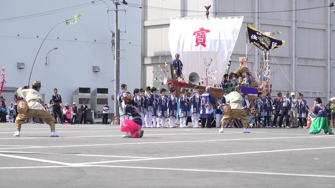 大船渡加茂神社五年祭２０１５年５月３日平七福神お祭り広場