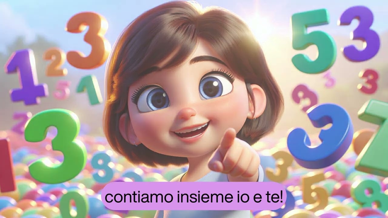 Uno, due , tre! Conta insieme a Noi! - Video per Bambini