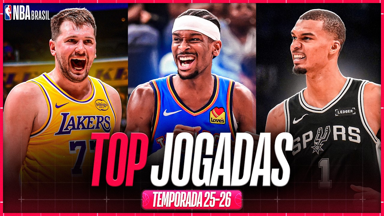 TOP JOGADAS DA TEMPORADA 2025-26 DA NBA! ⭐️