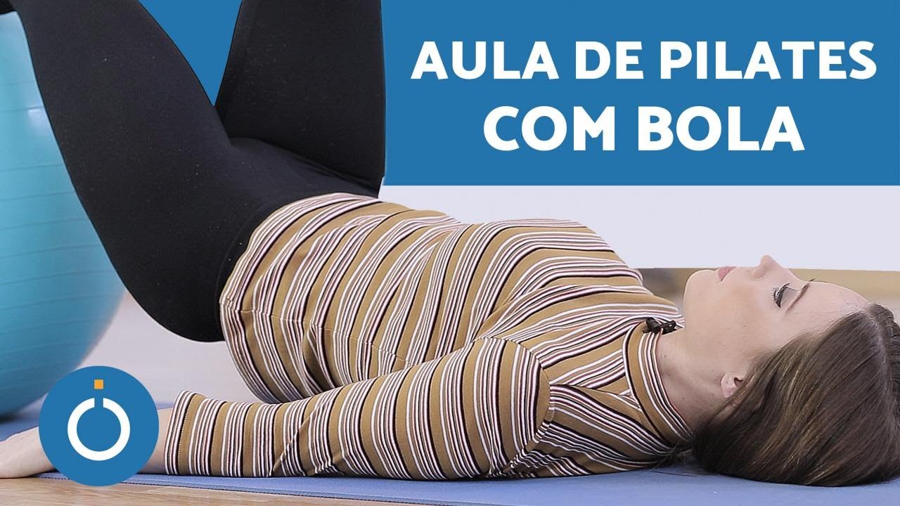 PILATES com bola - exercícios para INICIANTES