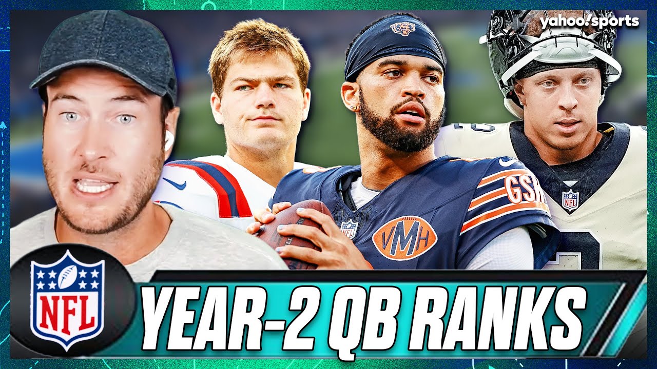 Second-Year QB Stock Rankings: Drake Maye & Caleb Williams Rising 📈