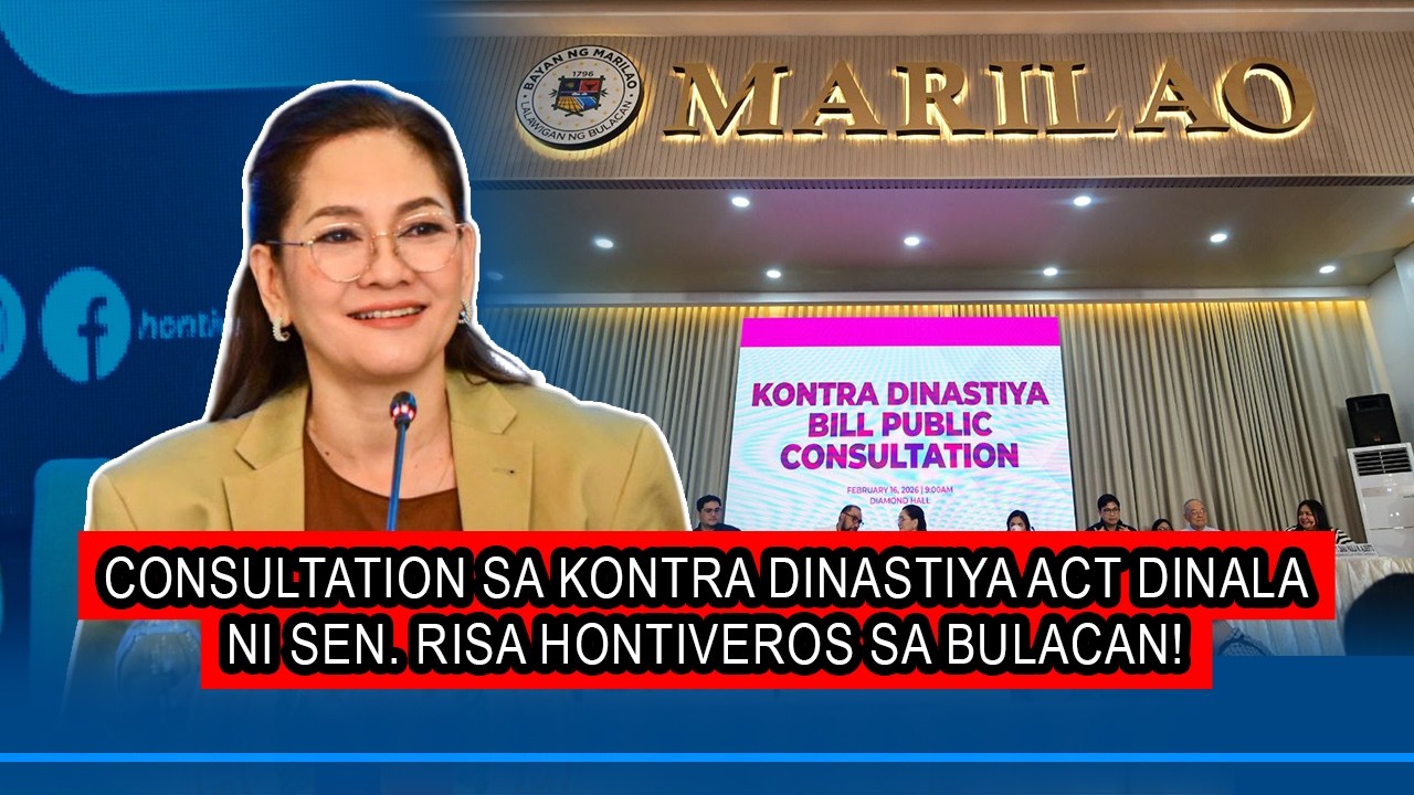 CONSULTATION SA KONTRA DINASTIYA ACT DINALA NI SEN. RISA HONTIVEROS SA BULACAN!