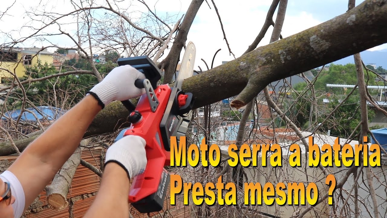 Moto serra a bateria Presta mesmo ?