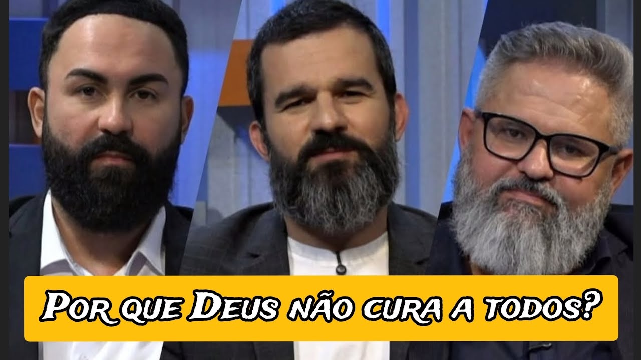 POR QUE DEUS NÃO CURA TODAS AS PESSOAS?DEBATES VEJAM SÓ, PROFESSOR MATEUS RANGEL