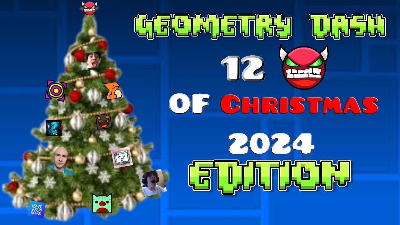 12 Demons Of Christmas 2024 | Geometry Dash