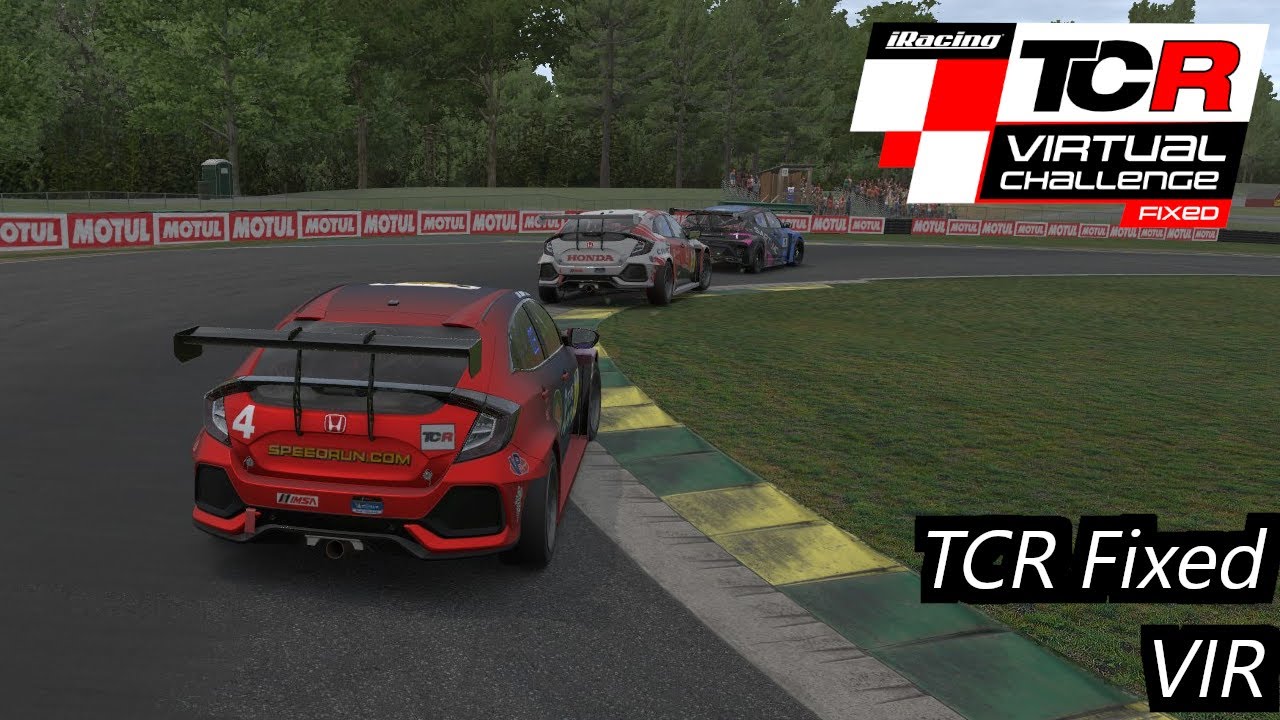 Equal Pace At The Top | iRacing TCR Fixed at Virginia International Raceway