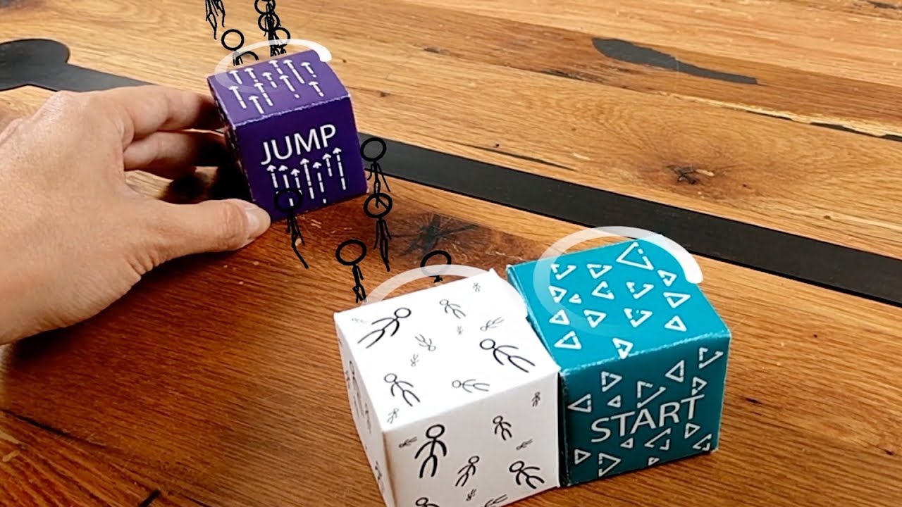 AR Experiments: Paper Cubes