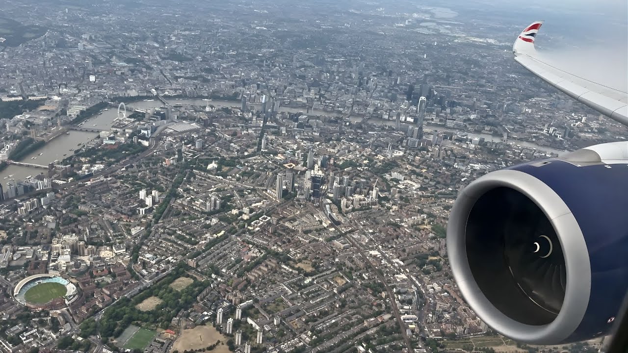 The Trent XWB Engine Acoustic: Landing at Heathrow in a British Airways A350-1000