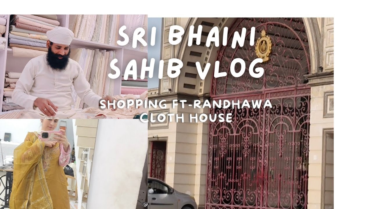 Sri Bhaini sahib shopping vlog #sribhainisahib #namdhari #vlogvideo #shoppingvlog #shoppinghaul 