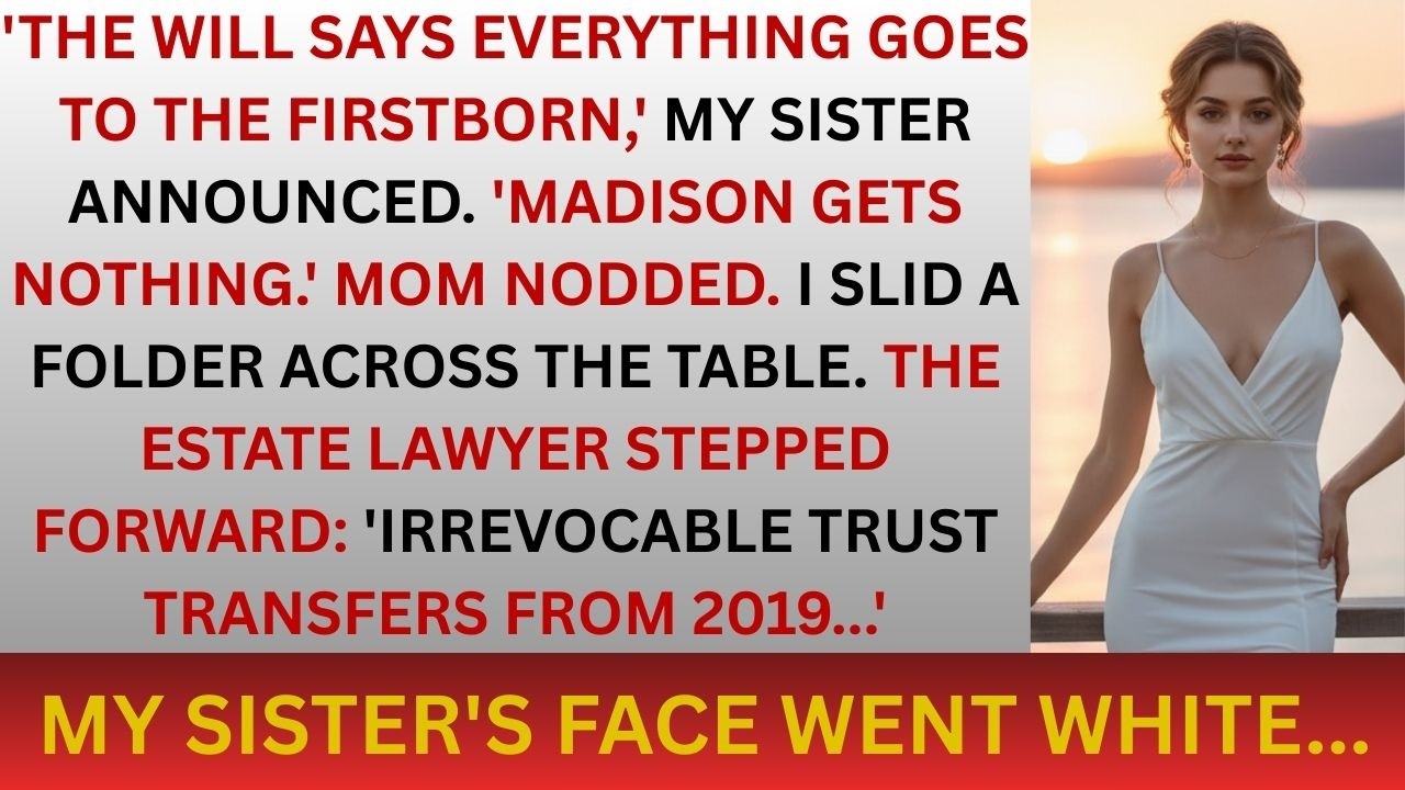 Sister Claimed the $3.2M Estate Was Hers – Until the Trust Attorney Revealed the Truth