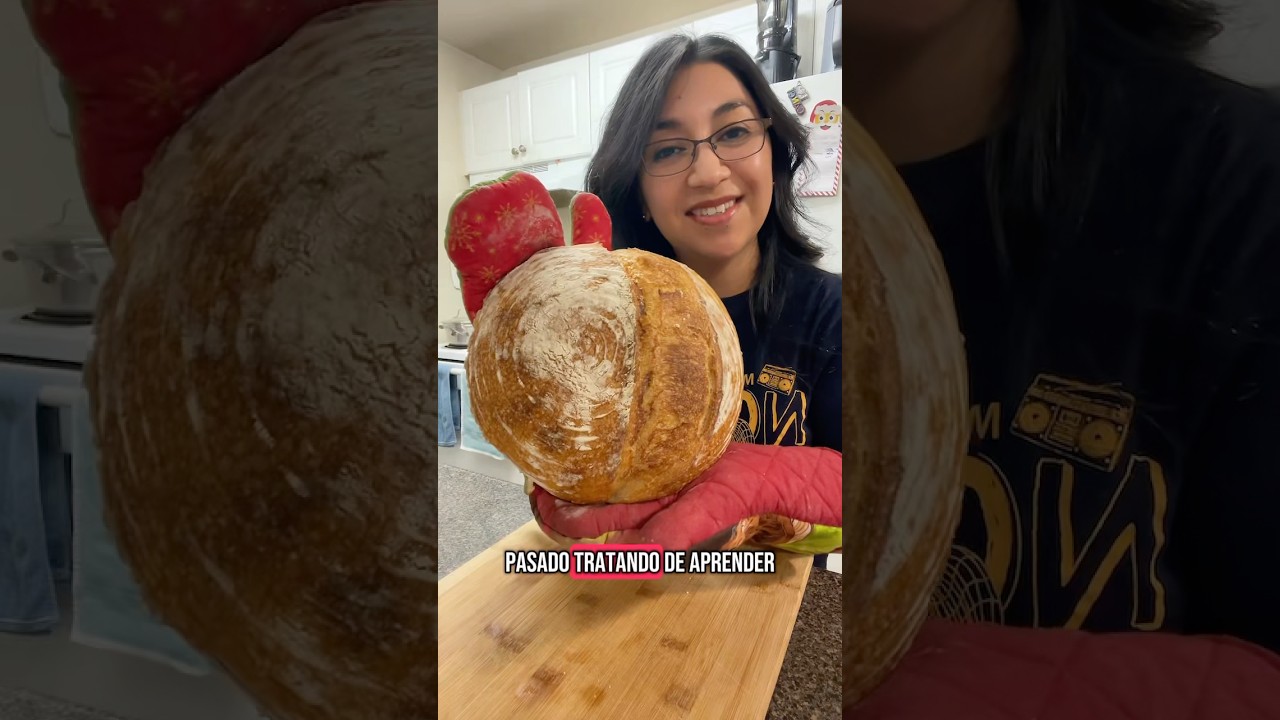 Receta de pan de masa madre para que lo hagas en casa!