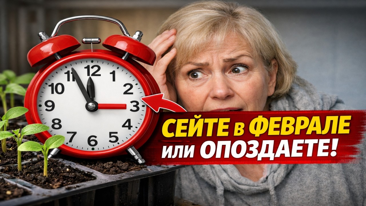 НЕ ТЕРЯЙТЕ ВРЕМЯ! 20+ культур, которые нужно посеять в феврале для самого раннего урожая.