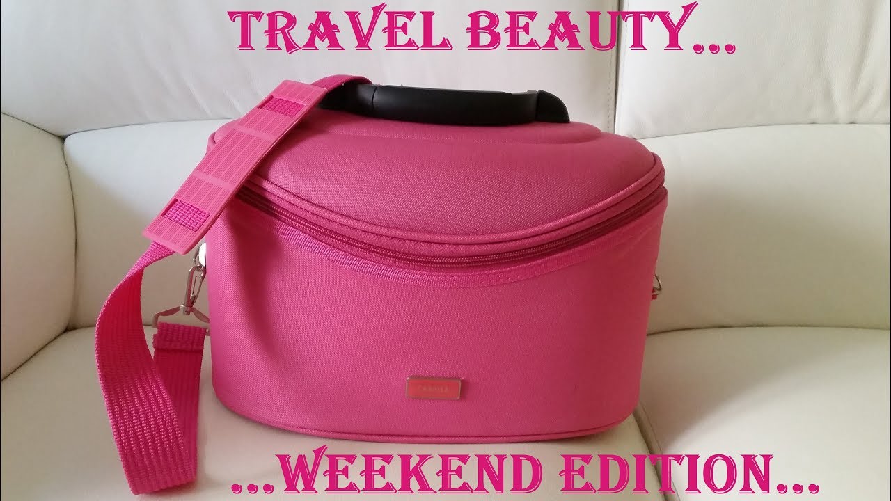✈  WHAT'S IN MY TRAVEL BEAUTY : WEEKEND EDITION ✈