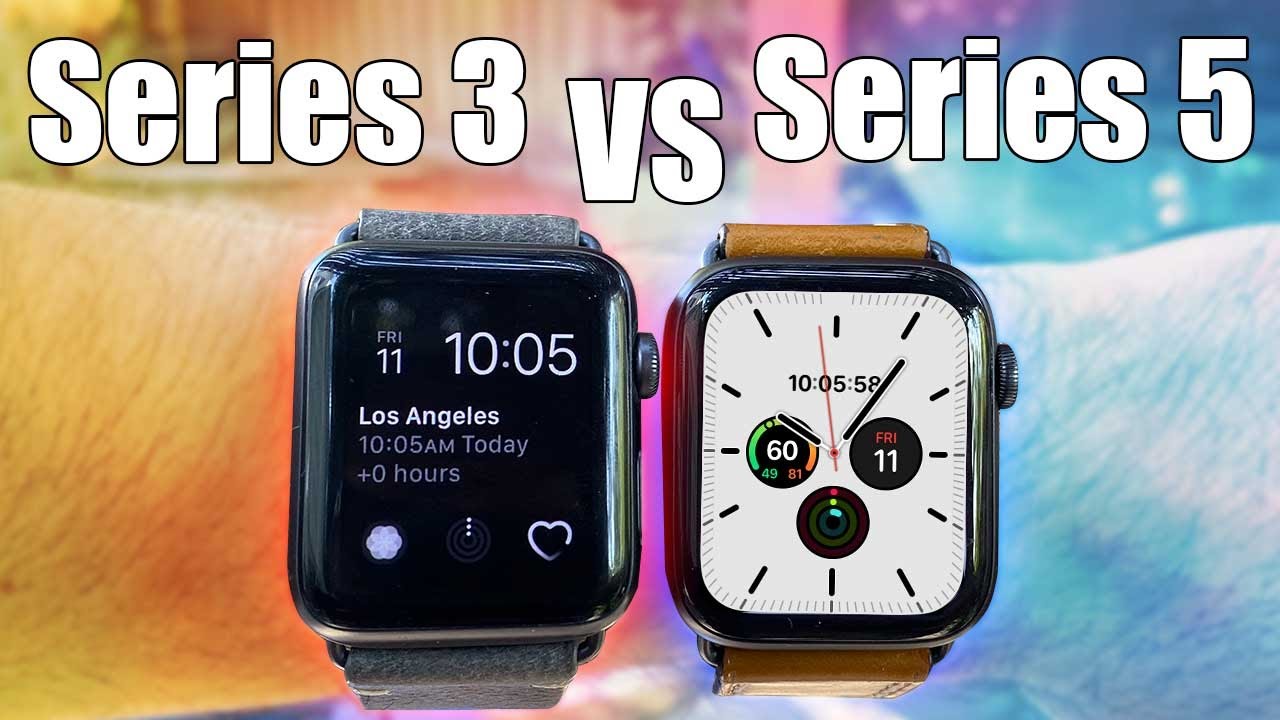 Series 5 VS Series 3 - Which Apple Watch Should YOU BUY? (In-Depth Review)