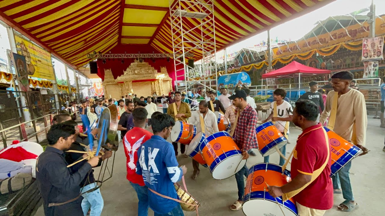 Jai Bheem Jalna Band At Balkampet Yellamma Temple | Balkampet Yellamma Kalyanam 2024