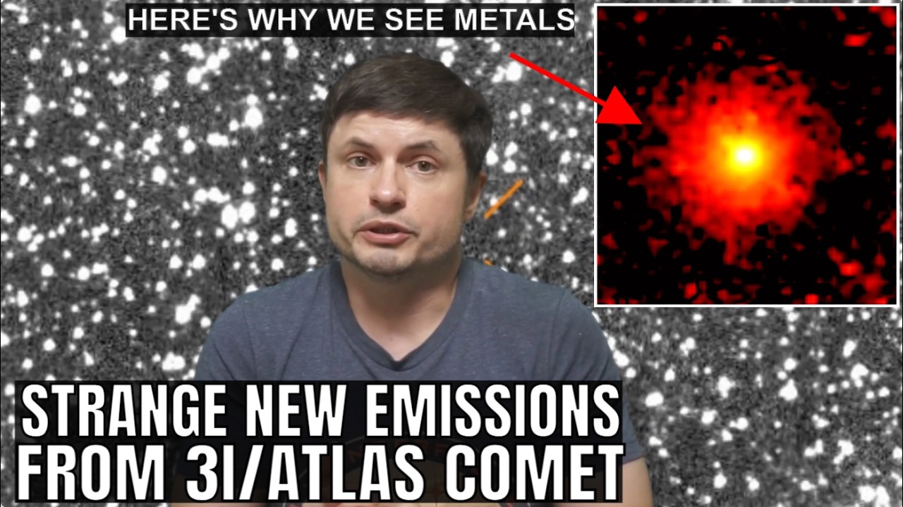 3I/ATLAS Is Emitting Nickel But Something Doesn't Add Up