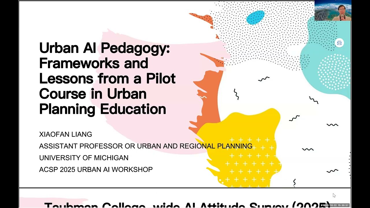 ACSP2025 - Urban Planning AI Workshop: Video 05