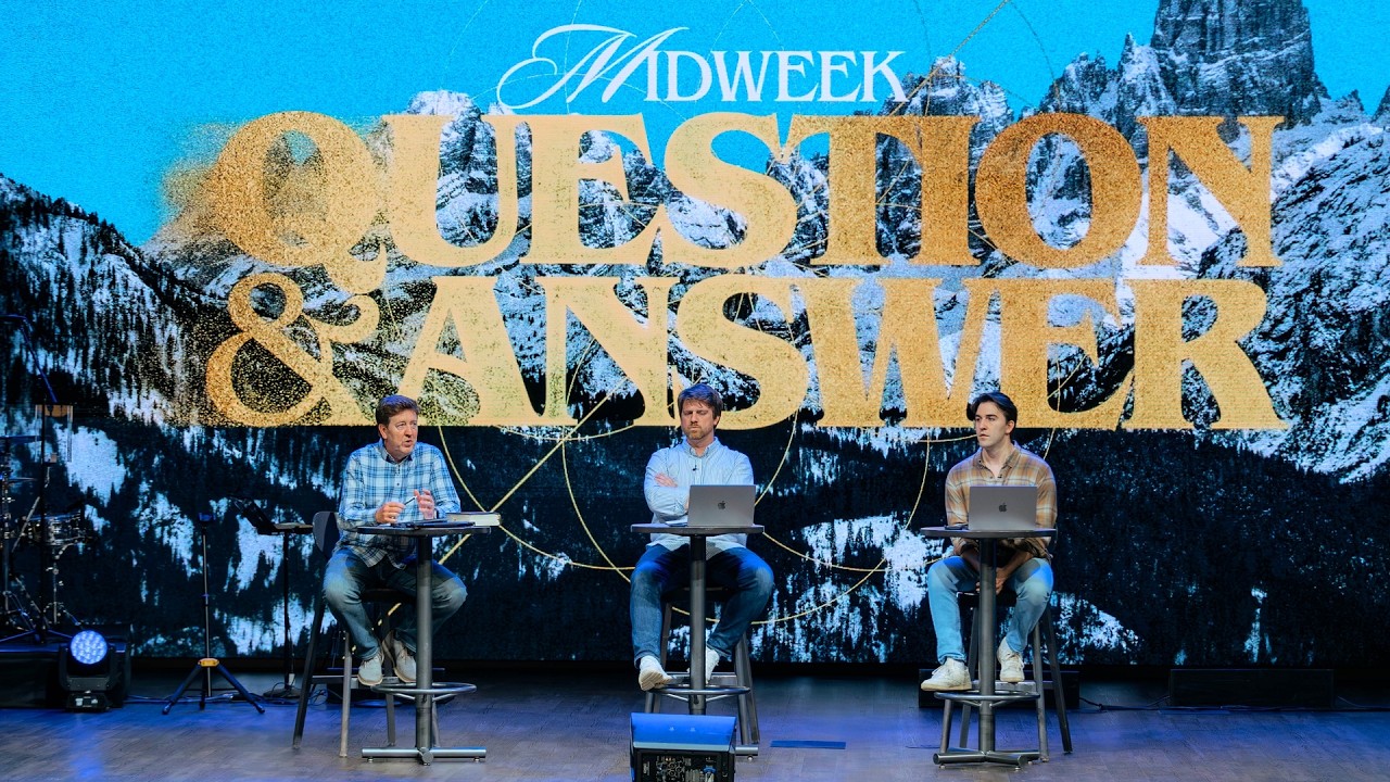 Midweek Question & Answer Service  |   Pastors Gary, Tyler & Austin Hamrick  |  Cornerstone Chapel
