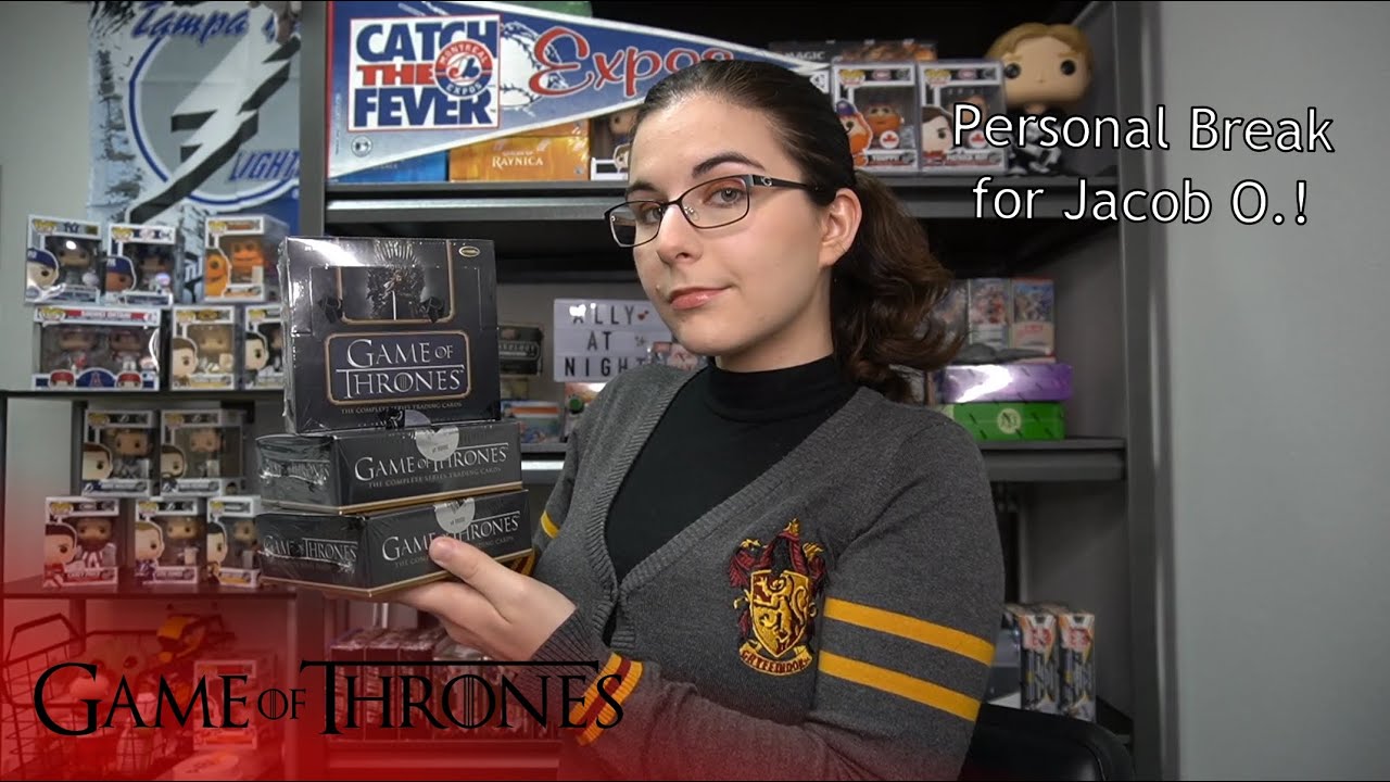 Starting Hot! | 2020 RITTENHOUSE GAME OF THRONES COMPLETE SERIES HOBBY BOX OPENING X3 FOR JACOB O.