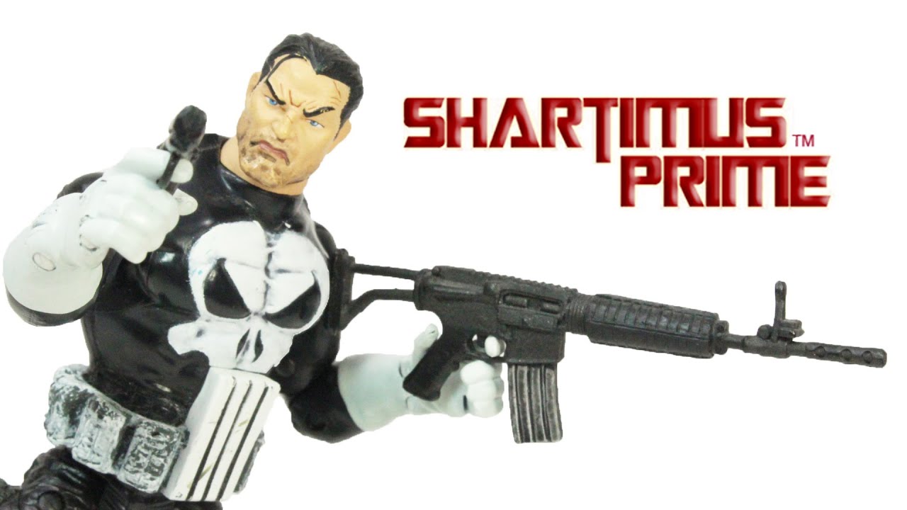 Marvel Legends Punisher Series 4 ToyBiz Action Figure Review Redo