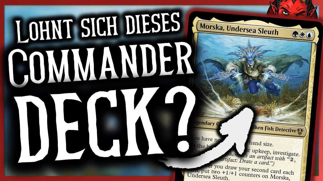 Lohnt sich das Deep Clue Sea Commander Deck aus Murders at Karlov Manor? Morska, Undersea Sleuth