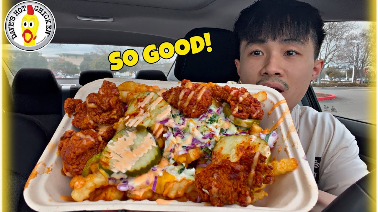 НОВИНКА Dave's Hot Chicken с картофелем фри и коктейлем | Обзор
