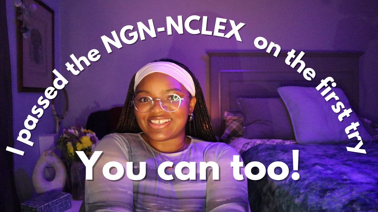 I passed the NCLEX RN on my first try. You can too! Here's how!