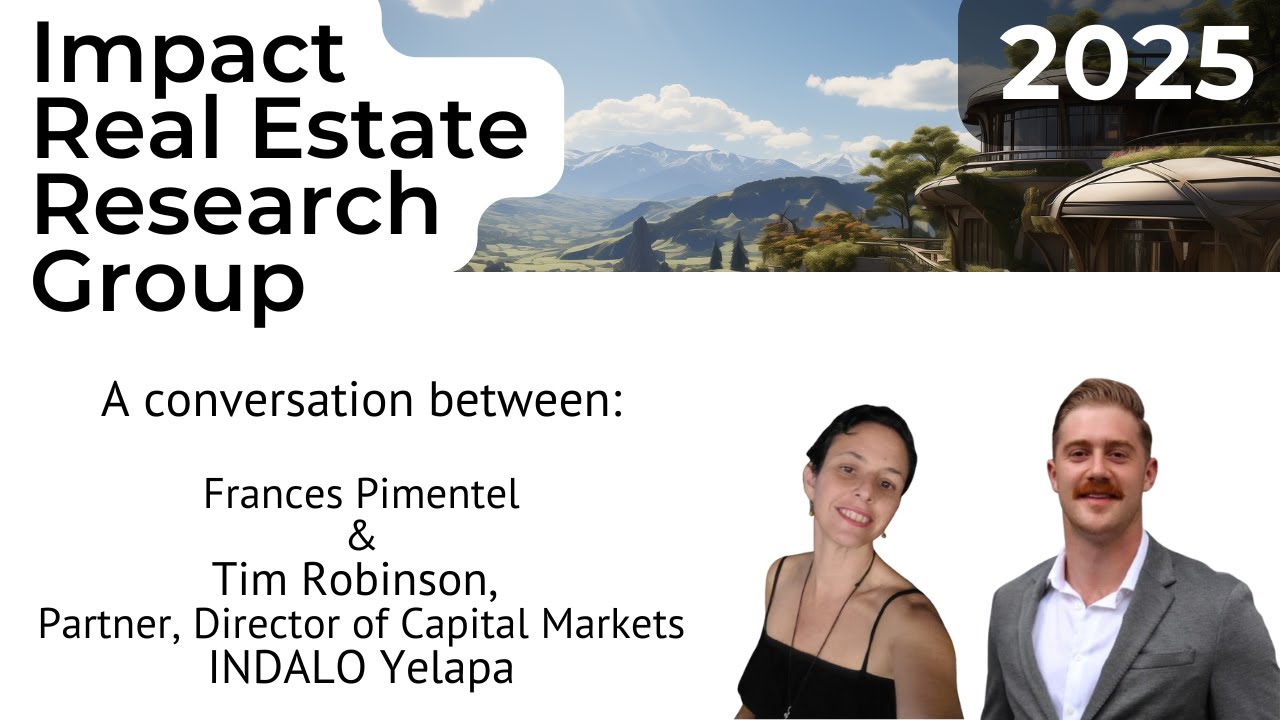 Frances Pimentel Interview with Tim Robinson, Partner & Director of Capital Markets, INDALO Yelapa