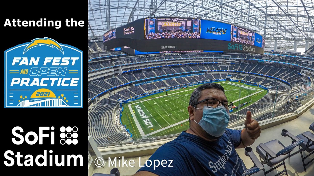 LA Chargers Fan Fest 2021 at Sofi Stadium!