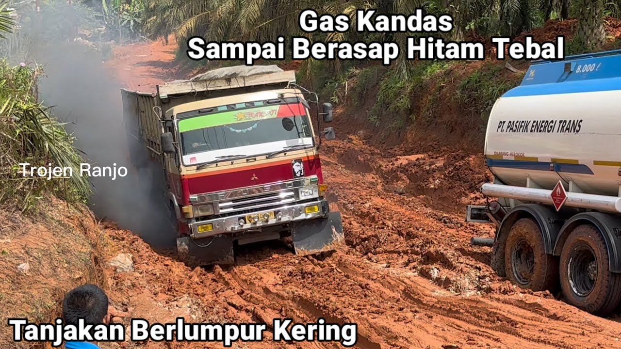 Tancap Gas Kandas Sampai Berulang Kali Di Tanjakan Berlumpur Kering