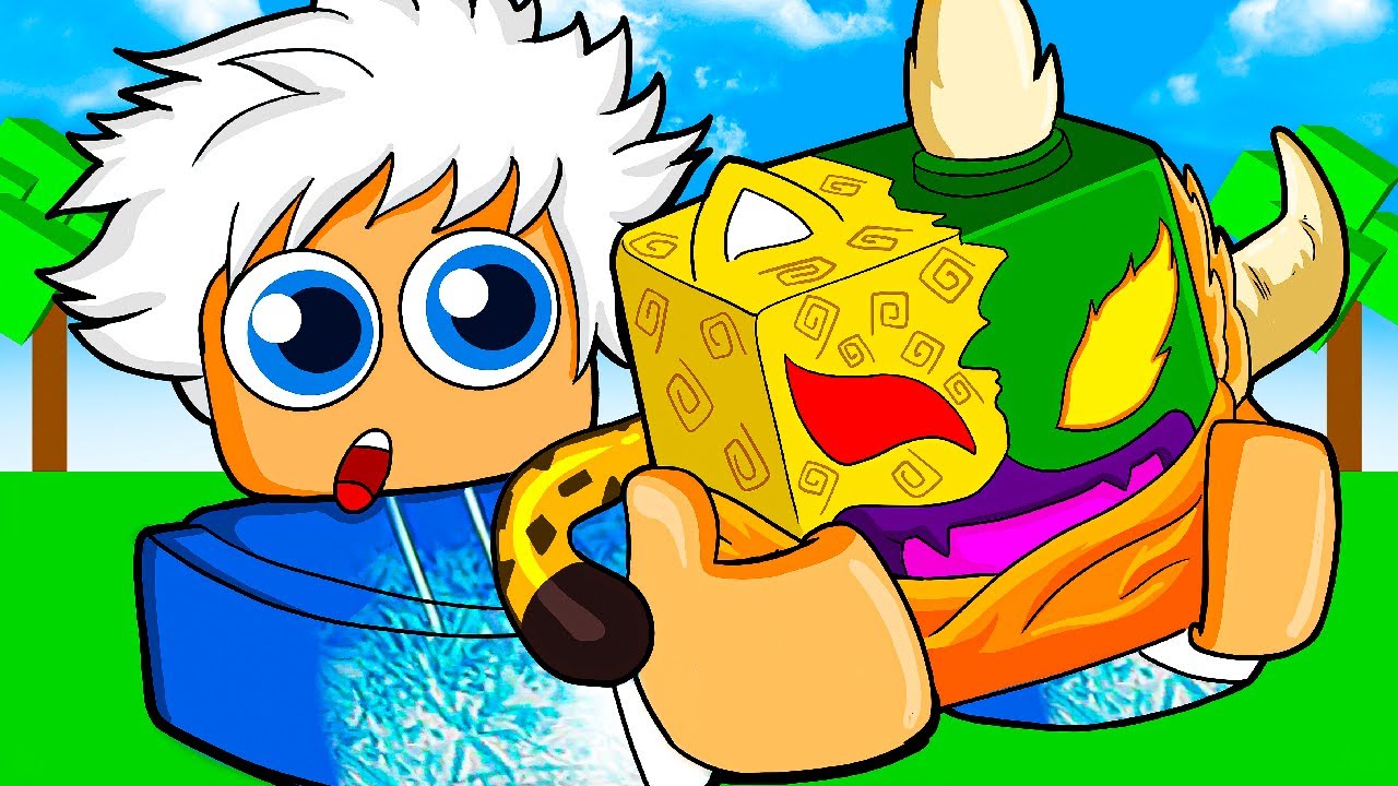 Blox Fruits mas minha fruta evolui aleatoriamente!