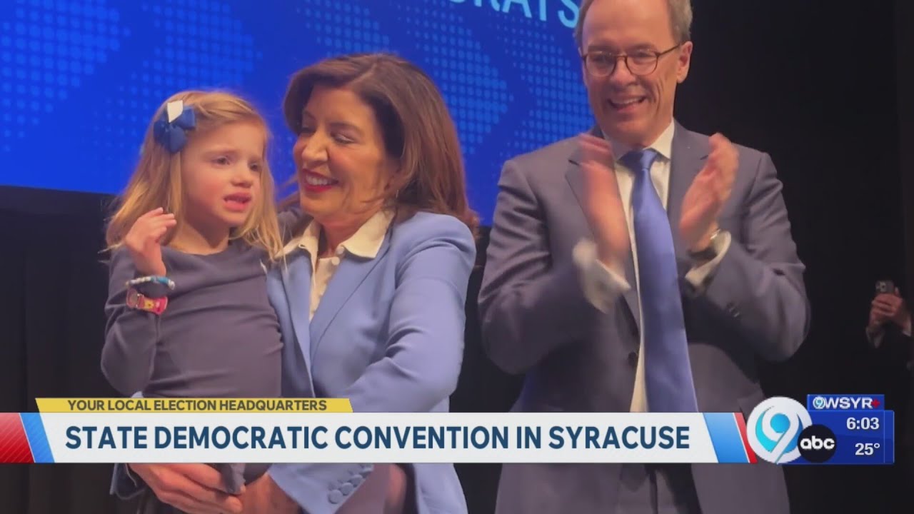 At Syracuse convention, Gov. Hochul officially kicks off re-election bid for NY Governor