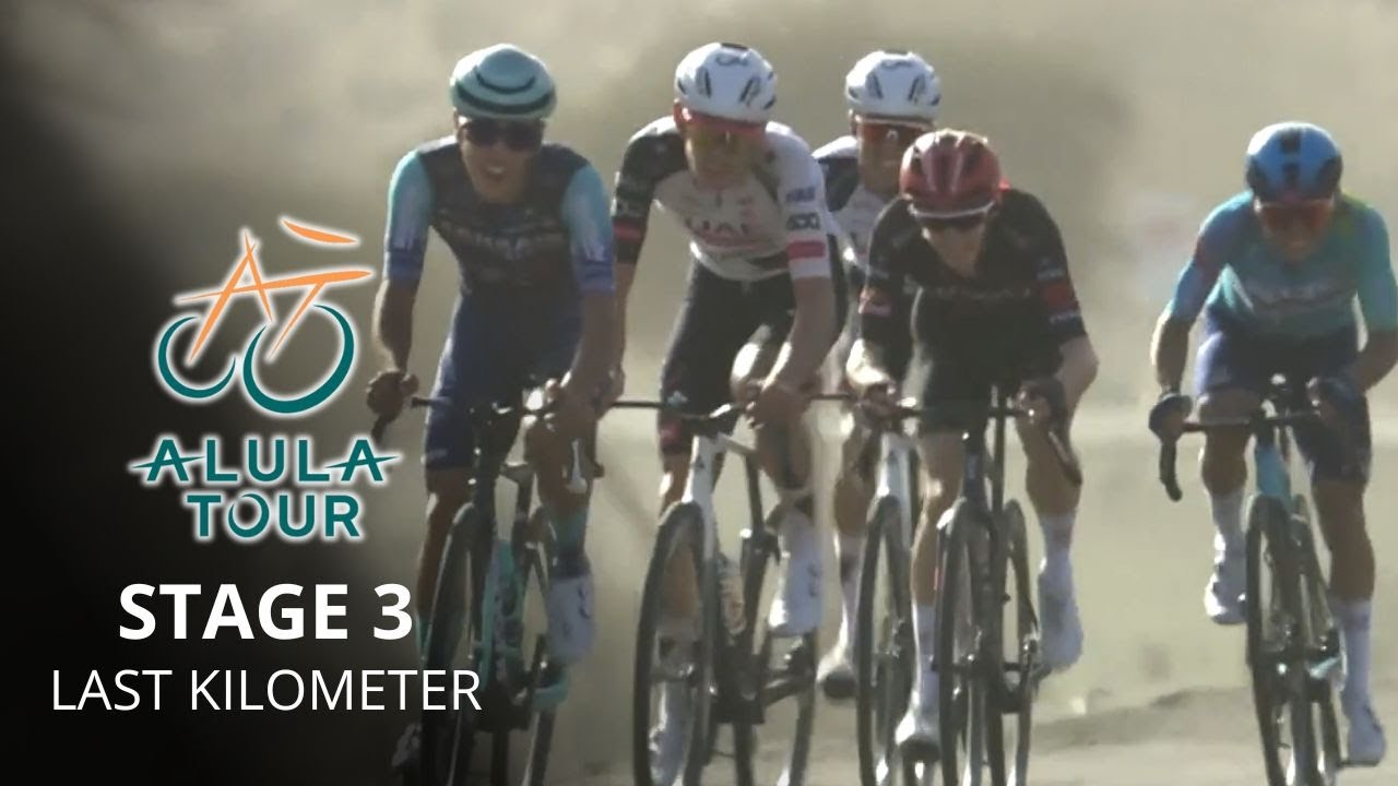 AlUla Tour 2026 - Stage 3 Final Kilometer - Crazy end in the top of Bir Jaydah Mountain Wirkah