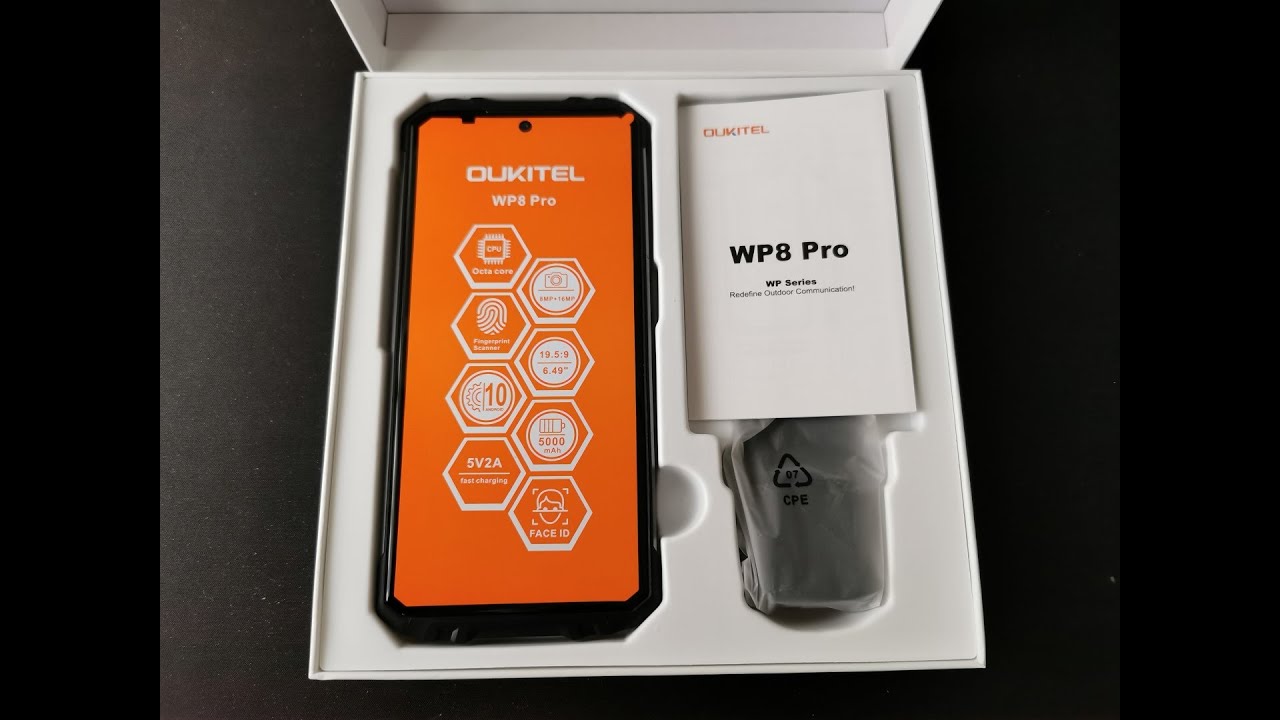 UNBOXING - OUKITEL WP8 PRO