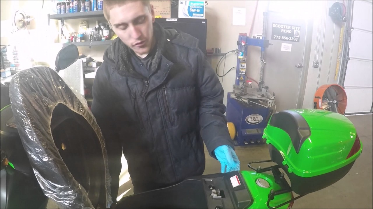HOW TO CHANGE YOUR SPARK PLUG A 49cc SCOOTER