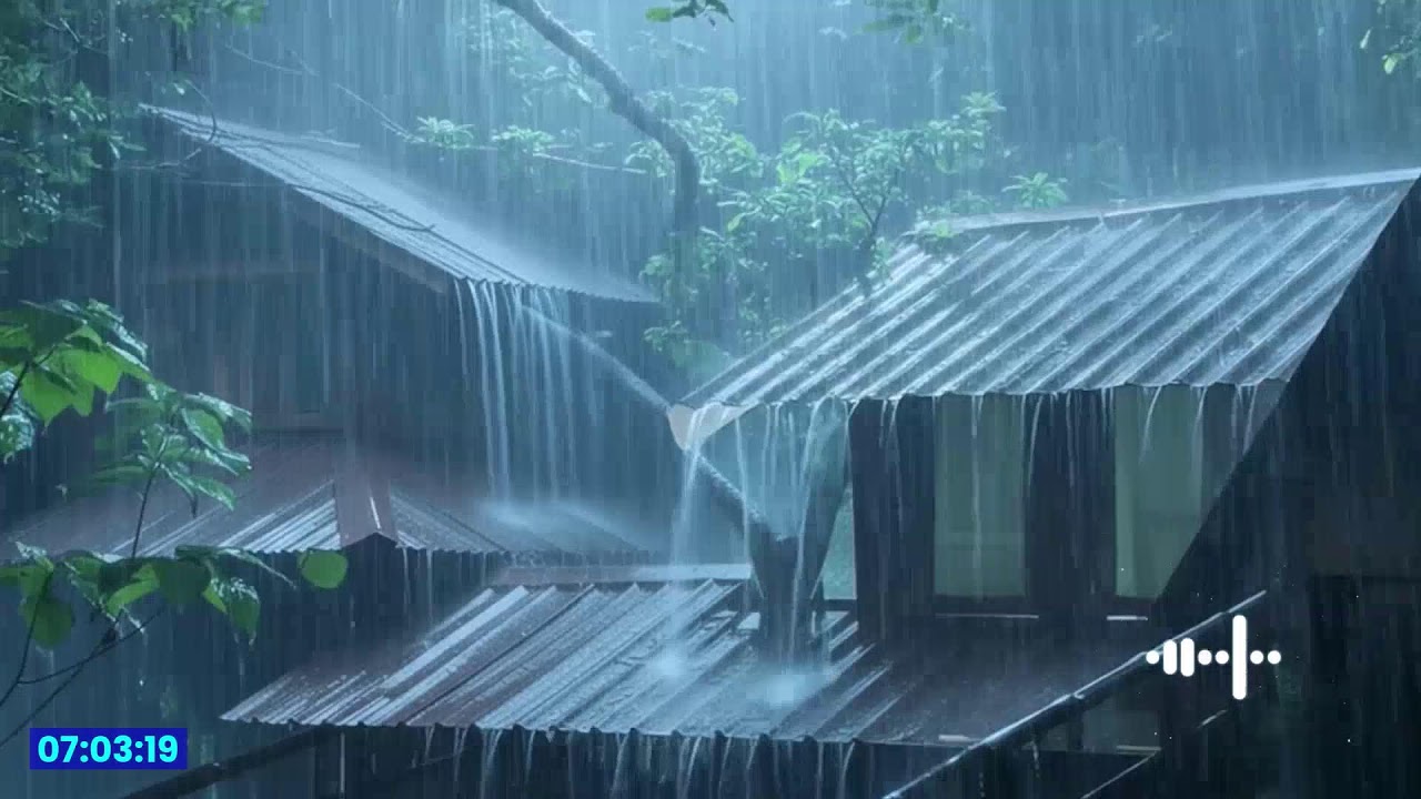 Perfect Rain Sounds For Bedtime | Relaxing Rain Sounds For Sleeping | ASMR