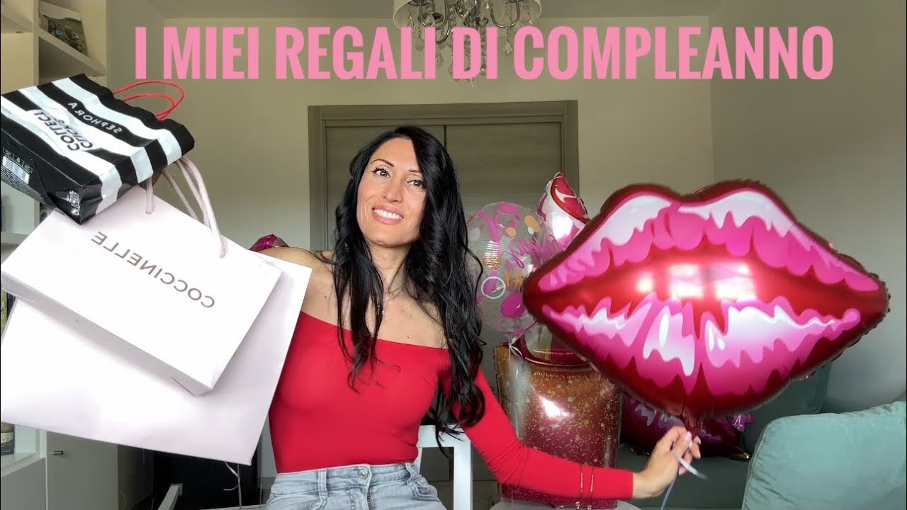 I MIEI REGALI DI COMPLEANNO!!!