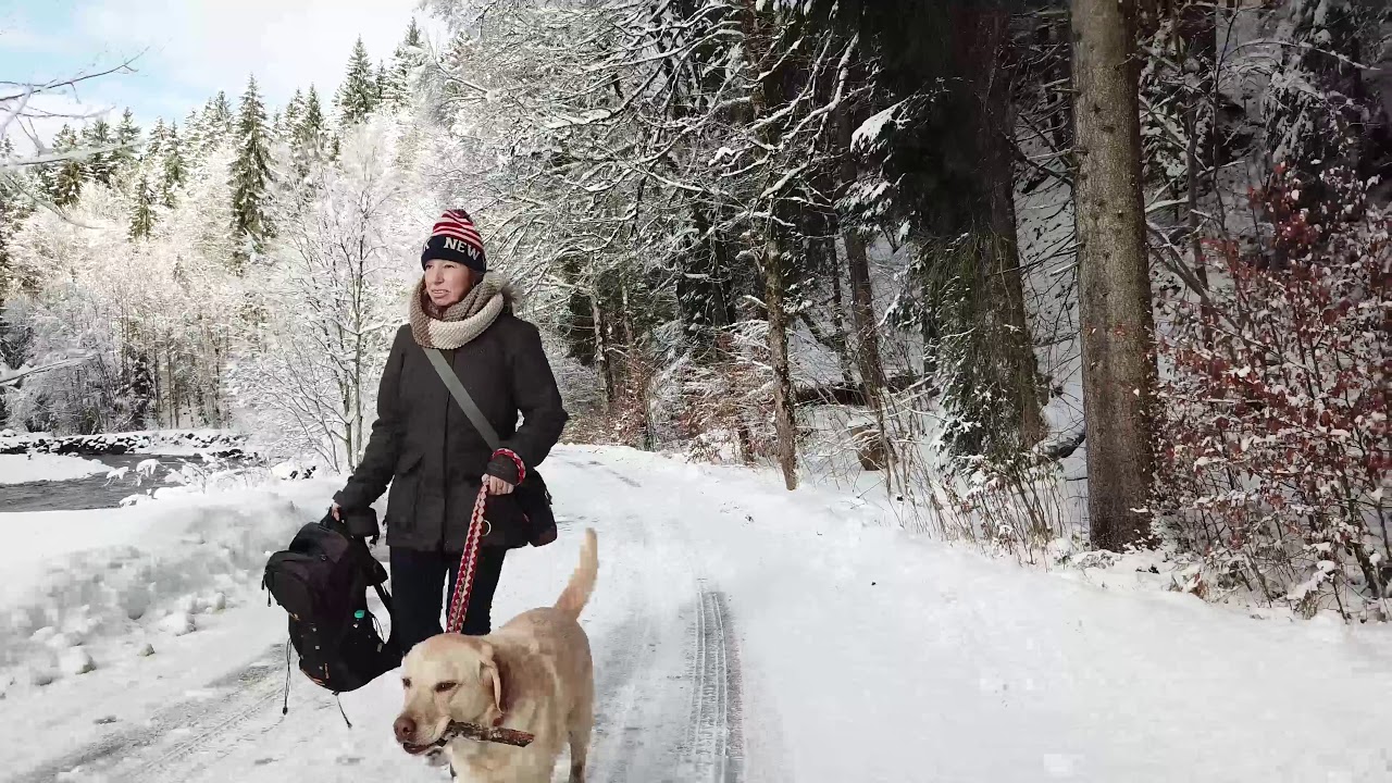 Oberstdorf  im Dezember - der erste Schnee 2017
