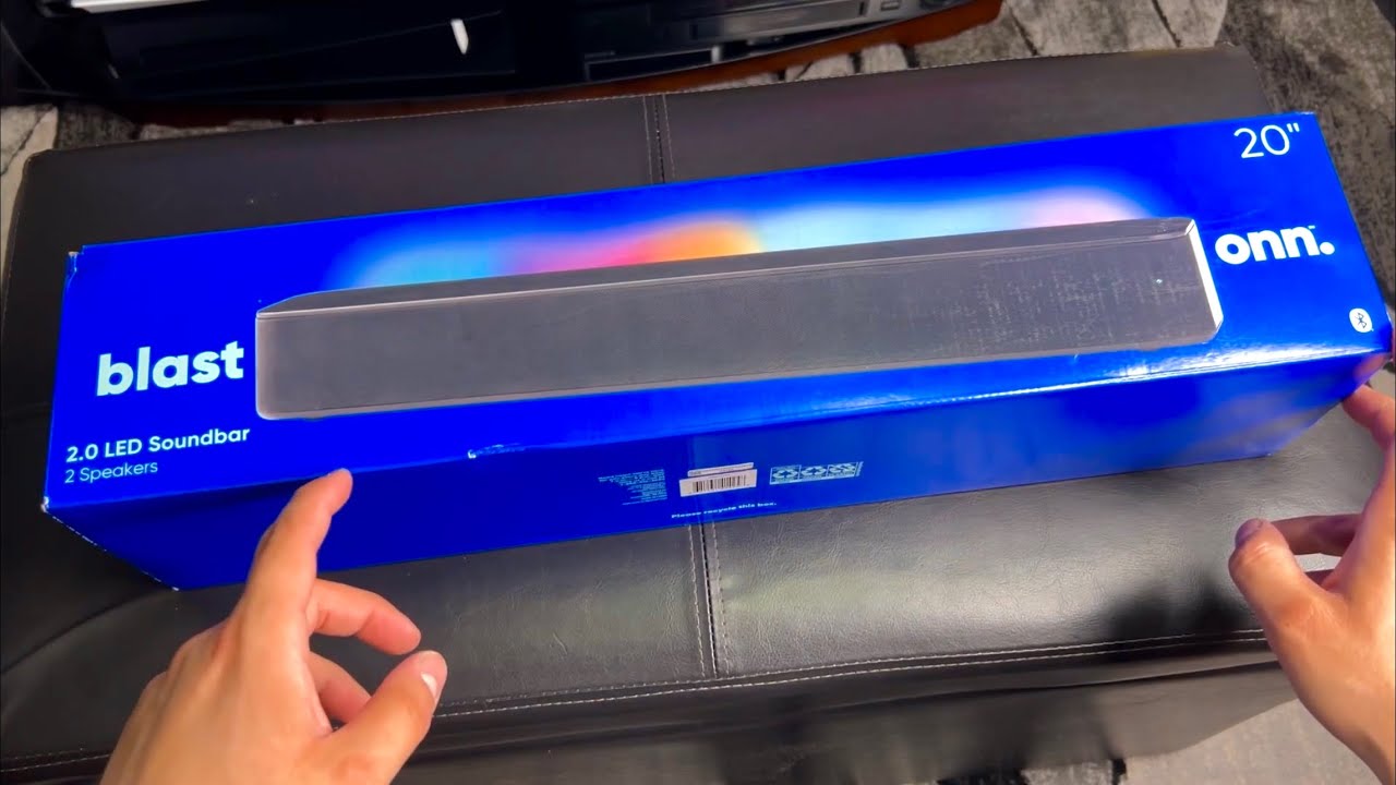 Onn $40 Walmart 2.0 Soundbar Unboxing & Overview