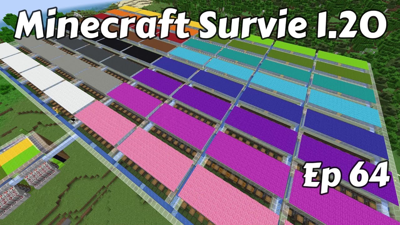 [Ep64] DE LA LAINE EN FOLIE — Survie Minecraft 1.20
