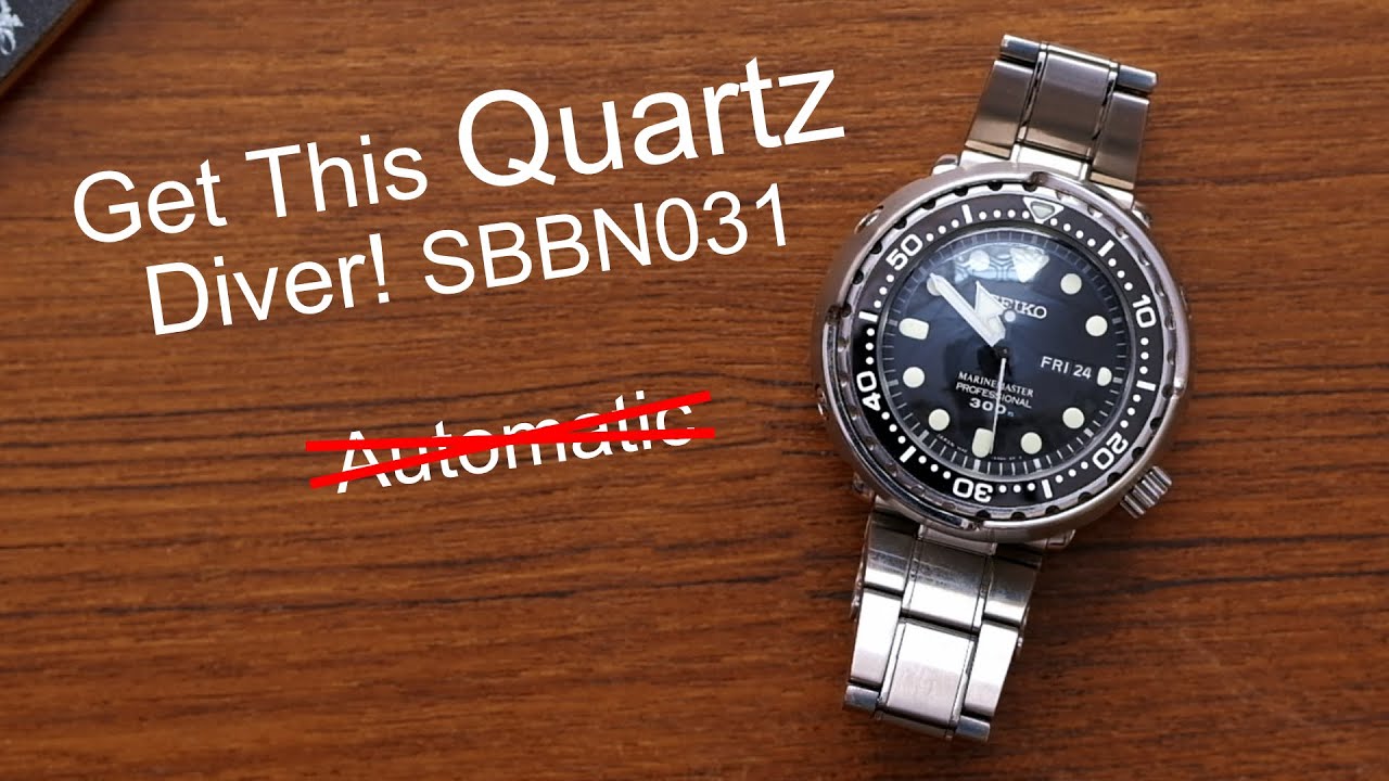 Seiko Tuna SBBN031 Forget Automatic Divers, Get This Quartz Instead!
